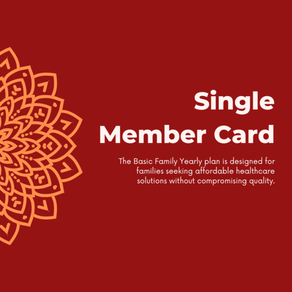 Single Member Health Card